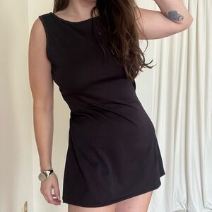 Basic Equipment Black Mini Dress